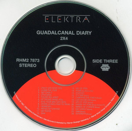 Guadalcanal Diary : 2X4 (CD, Album, Ltd, RE)