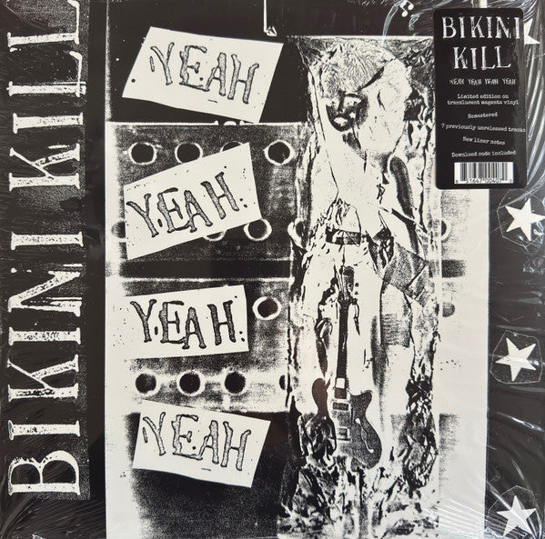 Bikini Kill : Yeah Yeah Yeah Yeah  (LP, Ltd, RE, RM, Tra)