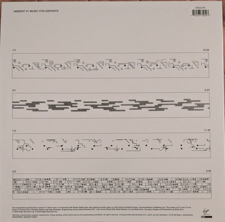 Brian Eno : Ambient 1 (Music For Airports) (LP, Album, RE)