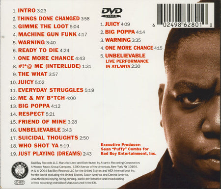 Notorious B.I.G. : Ready To Die (The Remaster CD And DVD) (CD, Album, RE, RM + DVD-V, NTSC)