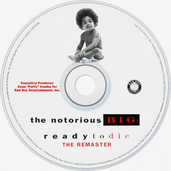 Notorious B.I.G. : Ready To Die (The Remaster CD And DVD) (CD, Album, RE, RM + DVD-V, NTSC)