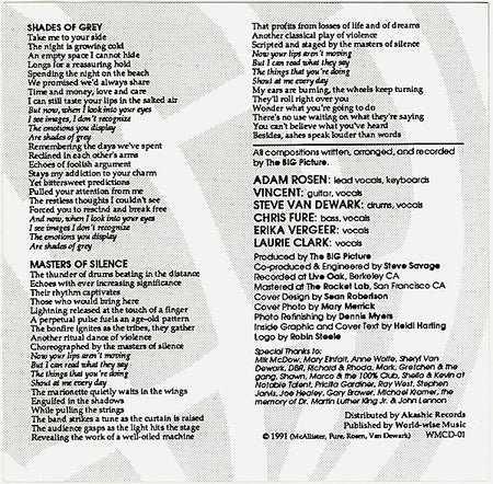 The Big Picture (5) : Watching Worlds Collide (CD, MiniAlbum)