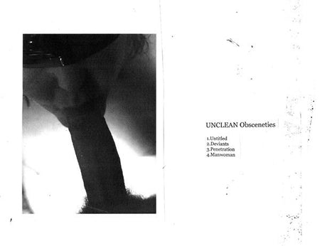 Unclean (3) : Obsceneties (Cass)