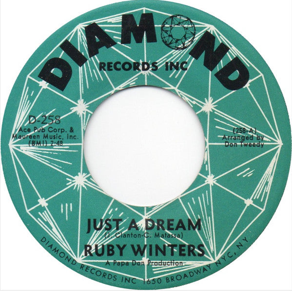 Ruby Winters : Just A Dream / I Don't Want To Hurt Nobody (7")