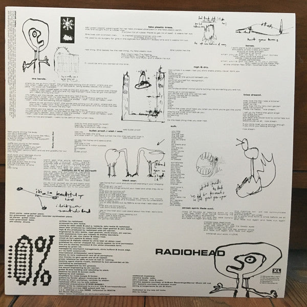 Radiohead : The Bends (LP, Album, RE)