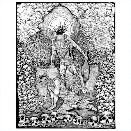 Blood Of Chhinnamastika / Demonologists : Split (LP, Album)