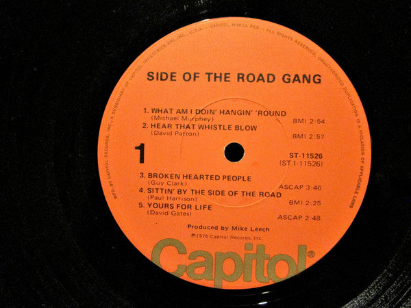 Side Of The Road Gang : Side Of The Road Gang (LP, Album)