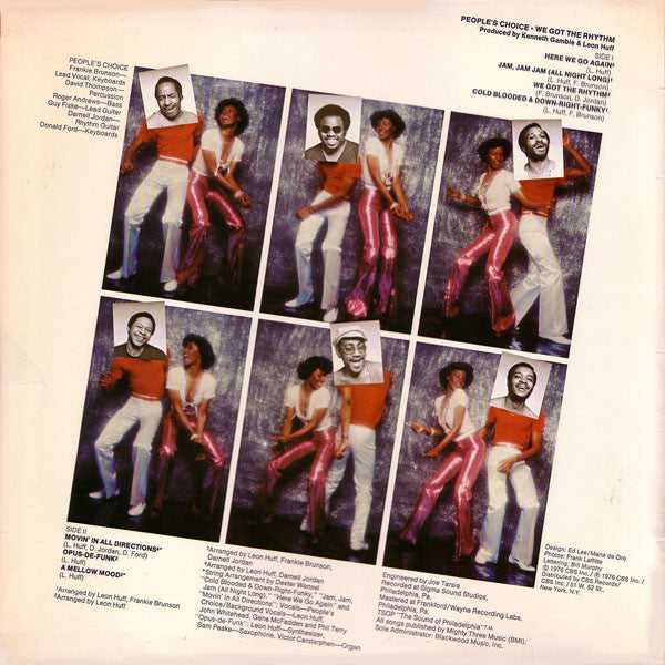 People's Choice : We Got The Rhythm (LP, Album, Pit)