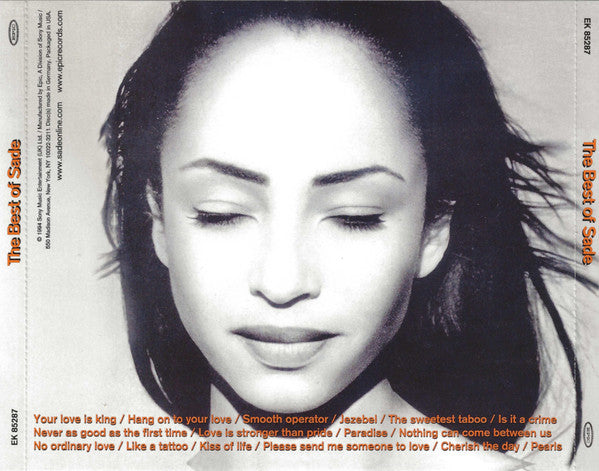 Sade : The Best Of Sade (CD, Comp, RE, RM)