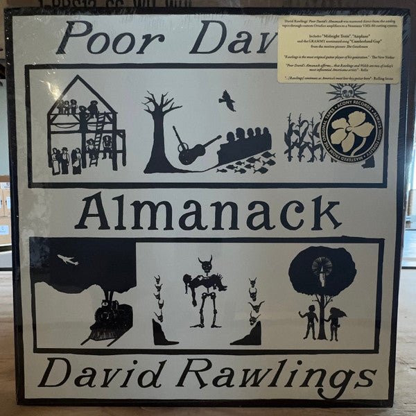 David Rawlings : Poor David's Almanack (LP, Album, RP)