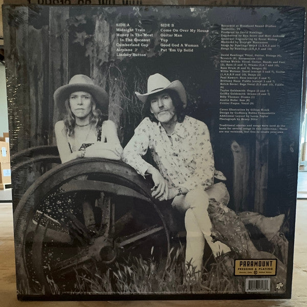 David Rawlings : Poor David's Almanack (LP, Album, RP)