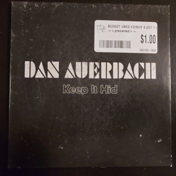 Dan Auerbach : Keep It Hid (CD, Album, Promo)