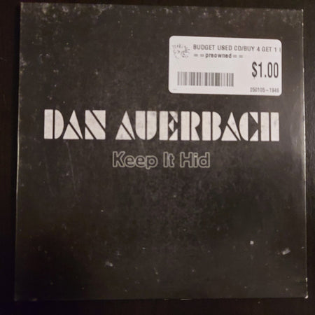 Dan Auerbach : Keep It Hid (CD, Album, Promo)