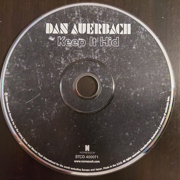 Dan Auerbach : Keep It Hid (CD, Album, Promo)