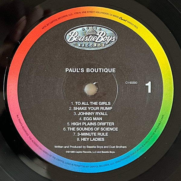 Beastie Boys : Paul's Boutique (LP, Album, RE, RM, Dou)