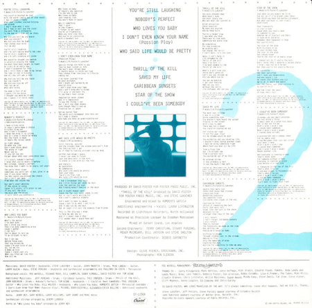 Fee Waybill : Read My Lips (LP, Album, Jac)