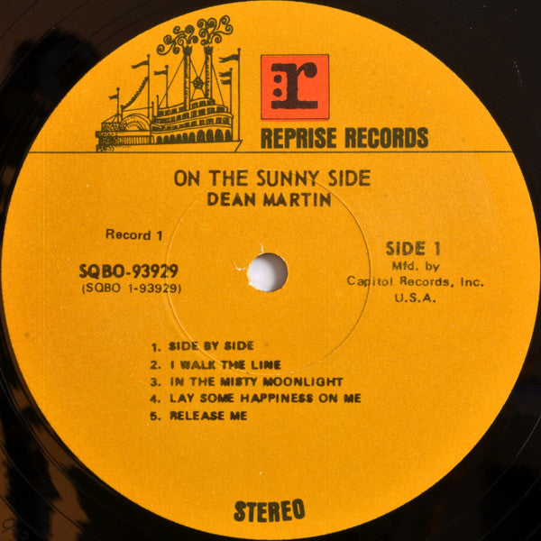 Dean Martin : On The Sunny Side (2xLP, Comp, Club, Gat)