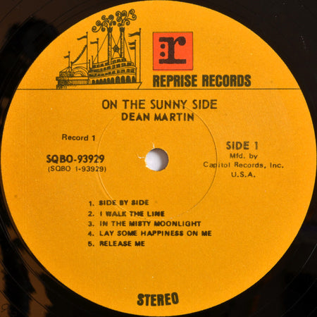 Dean Martin : On The Sunny Side (2xLP, Comp, Club, Gat)