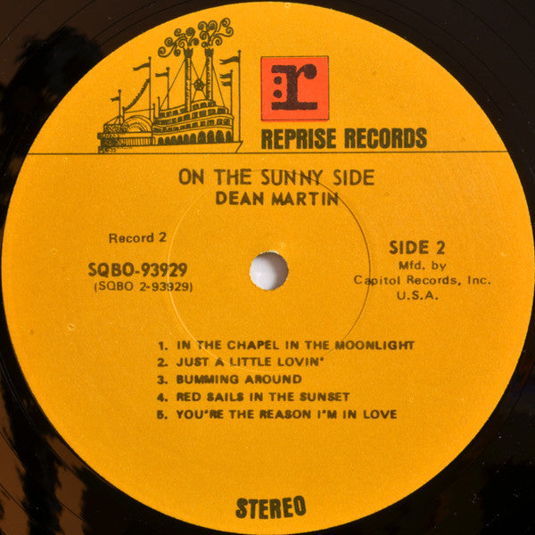 Dean Martin : On The Sunny Side (2xLP, Comp, Club, Gat)