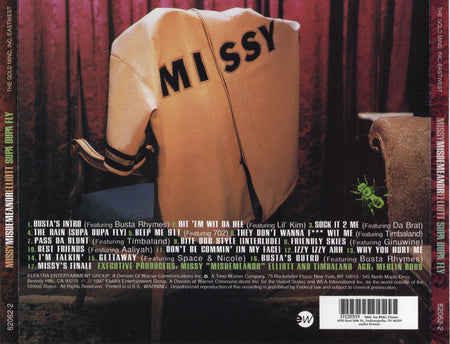 Missy "Misdemeanor" Elliott* : Supa Dupa Fly (CD, Album, Club)