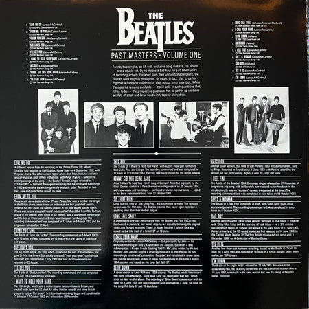 The Beatles : Past Masters - Volumes One & Two (2xLP, Comp, Mono)