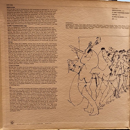 Thad Jones & Mel Lewis : Consummation (LP, Album, Gat)