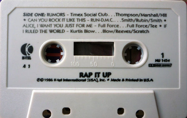 Various : Rap It Up - The Best Of Rap (Cass, Comp)