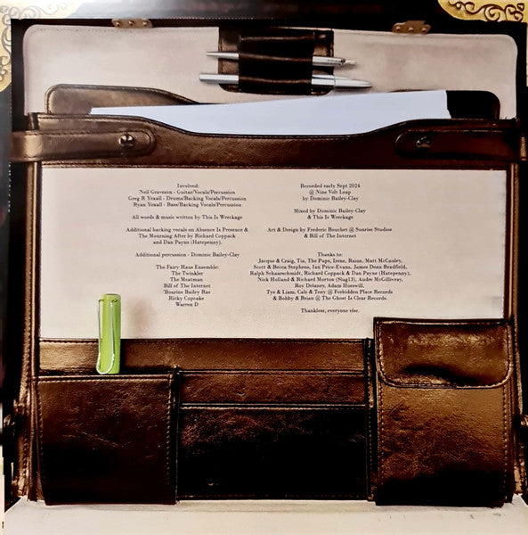 This Is Wreckage : Transaction/Service (LP, Album, Ltd, Gol)