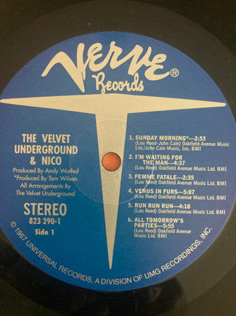 The Velvet Underground & Nico (3) : The Velvet Underground & Nico (LP, Album, RE, 180)
