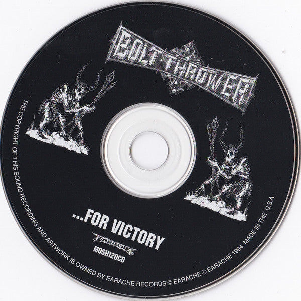 Bolt Thrower : ...For Victory (CD, Album)