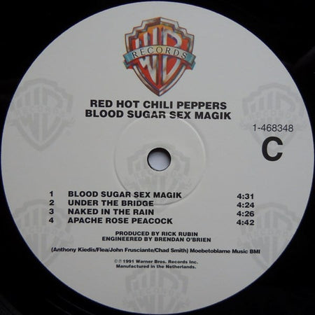 Red Hot Chili Peppers : Blood Sugar Sex Magik (2xLP, Album, RE, RM, 180)