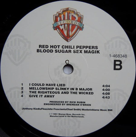 Red Hot Chili Peppers : Blood Sugar Sex Magik (2xLP, Album, RE, RM, 180)