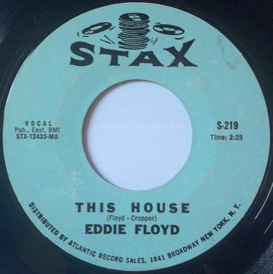 Eddie Floyd : Don't Rock The Boat (7", Single, Styrene, Mon)