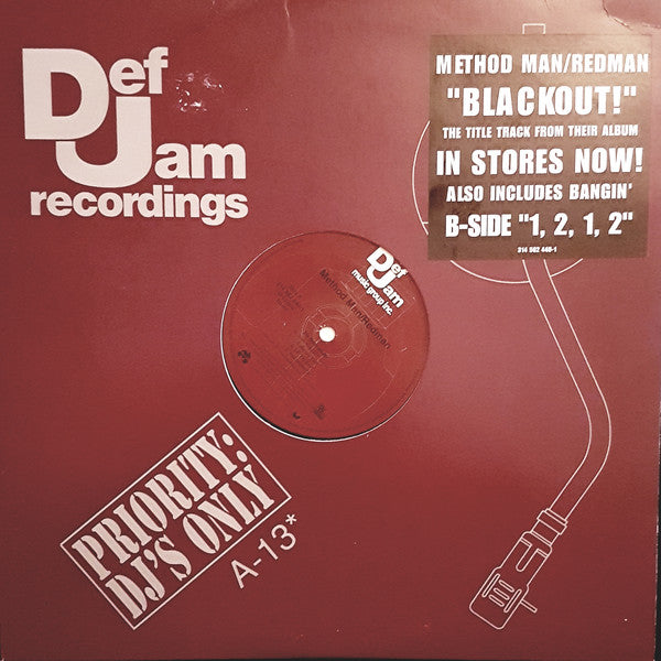 Method Man / Redman* : Da Rockwilder (12", Promo)