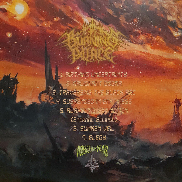 Burning Palace : Elegy (LP, Album, Yel)