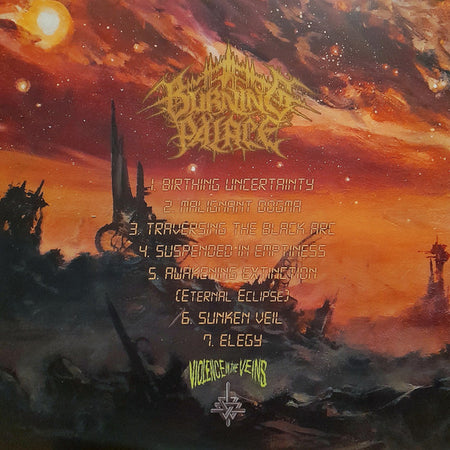 Burning Palace : Elegy (LP, Album, Yel)