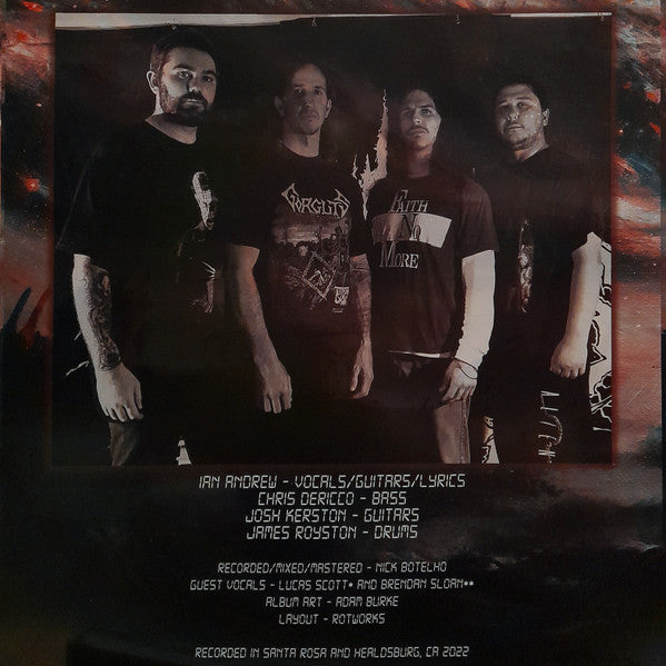 Burning Palace : Elegy (LP, Album, Yel)