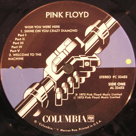 Pink Floyd : Wish You Were Here (LP, Album, Ter)