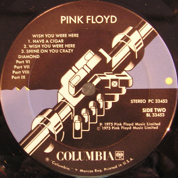Pink Floyd : Wish You Were Here (LP, Album, Ter)