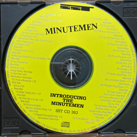 Minutemen : Introducing The Minutemen (CD, Comp)