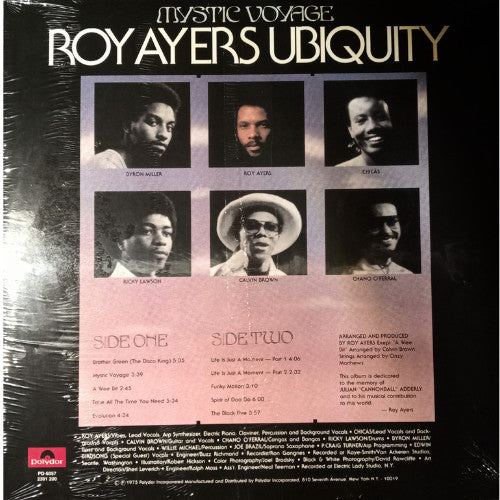 Roy Ayers Ubiquity : Mystic Voyage (LP, RE)