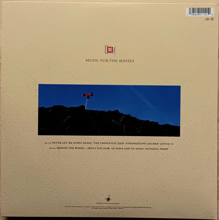 Depeche Mode : Music For The Masses (LP, Album, RE, RM, Gat)