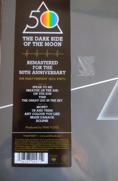 Pink Floyd : The Dark Side Of The Moon (LP, Album, RE, RM, 50t)