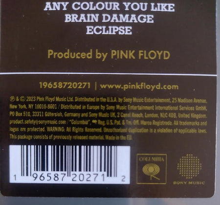 Pink Floyd : The Dark Side Of The Moon (LP, Album, RE, RM, 50t)