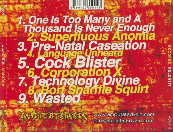 Mucopus : Mulch?!? (CD, Album)