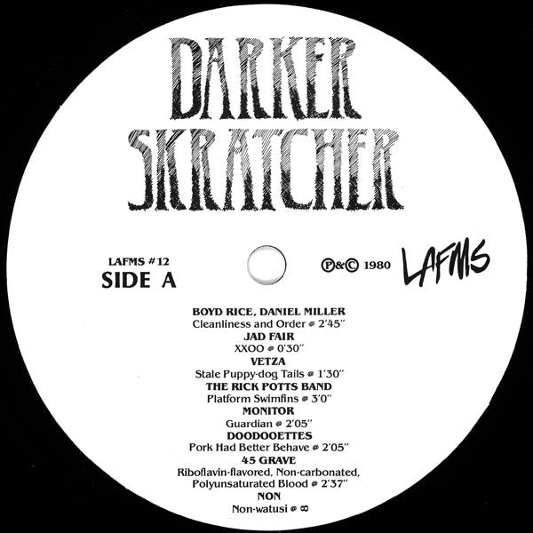 Various : Darker Skratcher (LP, Comp)