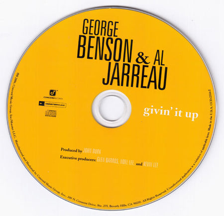 George Benson & Al Jarreau : Givin' It Up (CD, Album)