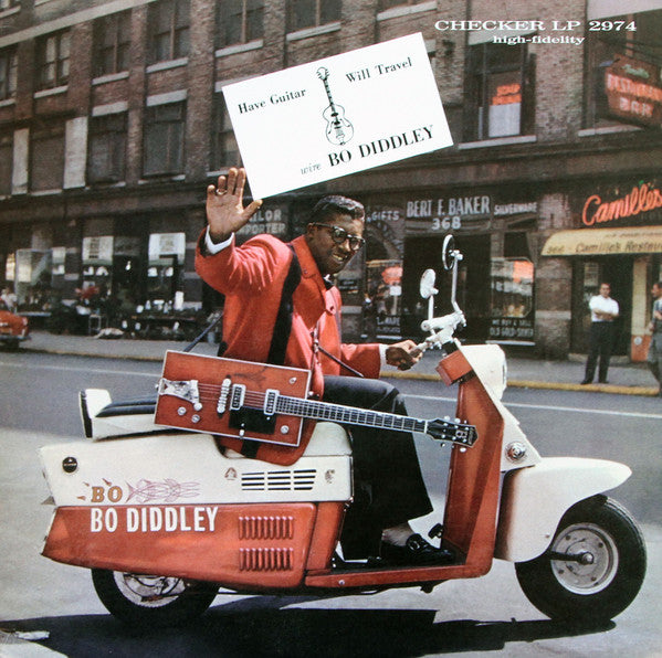 Bo Diddley : Have Guitar, Will Travel (LP, Album, RE)