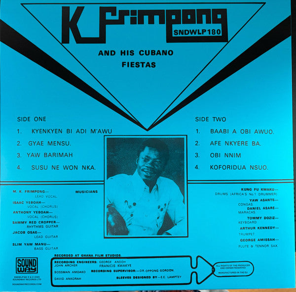 K. Frimpong & His Cubano Fiestas : K Frimpong & His Cubano Fiestas (LP, RSD, Ltd, RM, Cle)