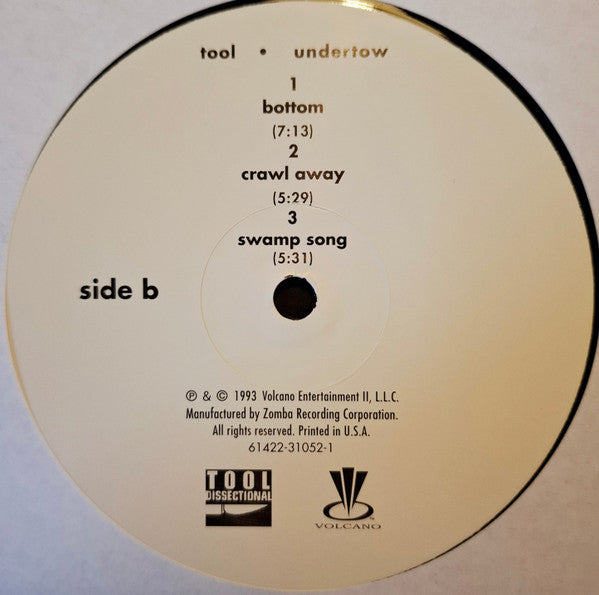 Tool (2) : Undertow (2xLP, Album, RE)